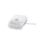 Judge Electricals Mini Grilled Cheese Sandwich Toastie Maker Single Portion Non Stick Coating 600W White
