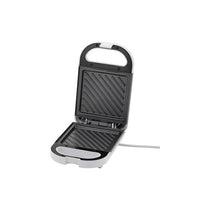 Judge Electricals Mini Grilled Cheese Sandwich Toastie Maker Single Portion Non Stick Coating 600W White