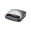 Judge Non-Stick Sandwich Maker 2 Toasties Satin Stainless Steel Seal And Cut Plates Cool Touch Handle 750W Silver