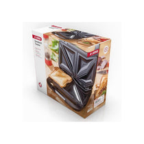 Judge Non-Stick Sandwich Maker 2 Toasties Satin Stainless Steel Seal And Cut Plates Cool Touch Handle 750W Silver