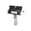 JVL 3-In-1 Window Cleaner Streak-Free Shine Microfibre And Squeegee Spray Bottle Teal/Grey