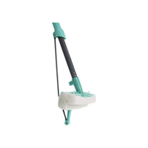JVL Flat Sponge Squeegee Floor Mop Super-Absorbent Turquoise/Grey