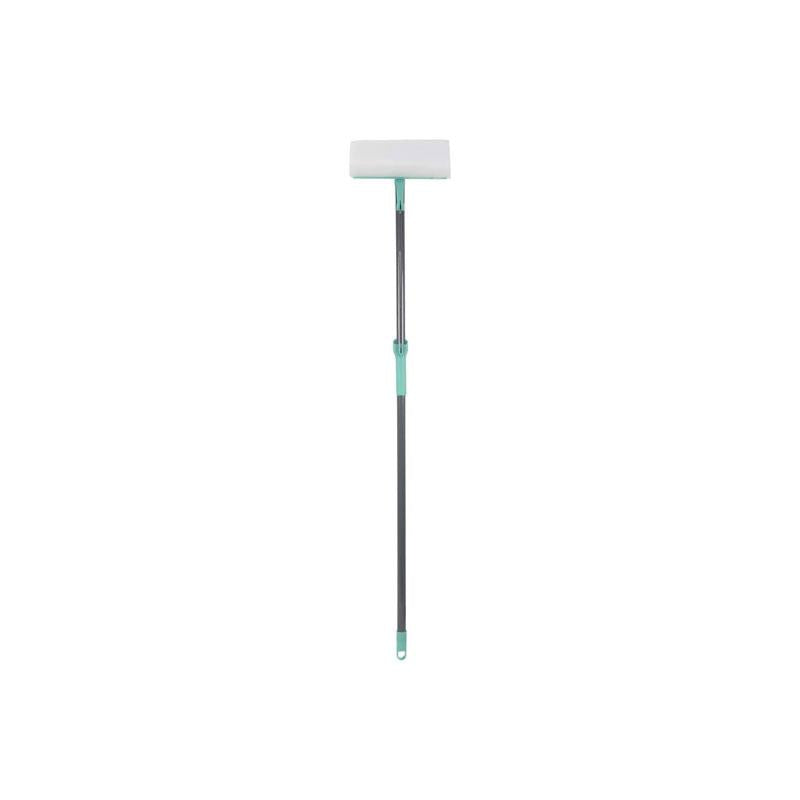 JVL Flat Sponge Squeegee Floor Mop Super-Absorbent Turquoise/Grey