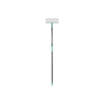 JVL Flat Sponge Squeegee Floor Mop Super-Absorbent Turquoise/Grey