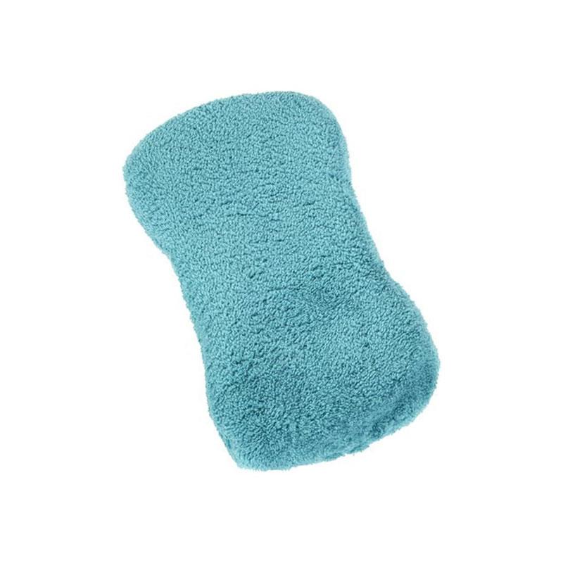 JVL Microfibre Sponge Car Care Cleaning Range Bone Shaped Sponge Turquoise