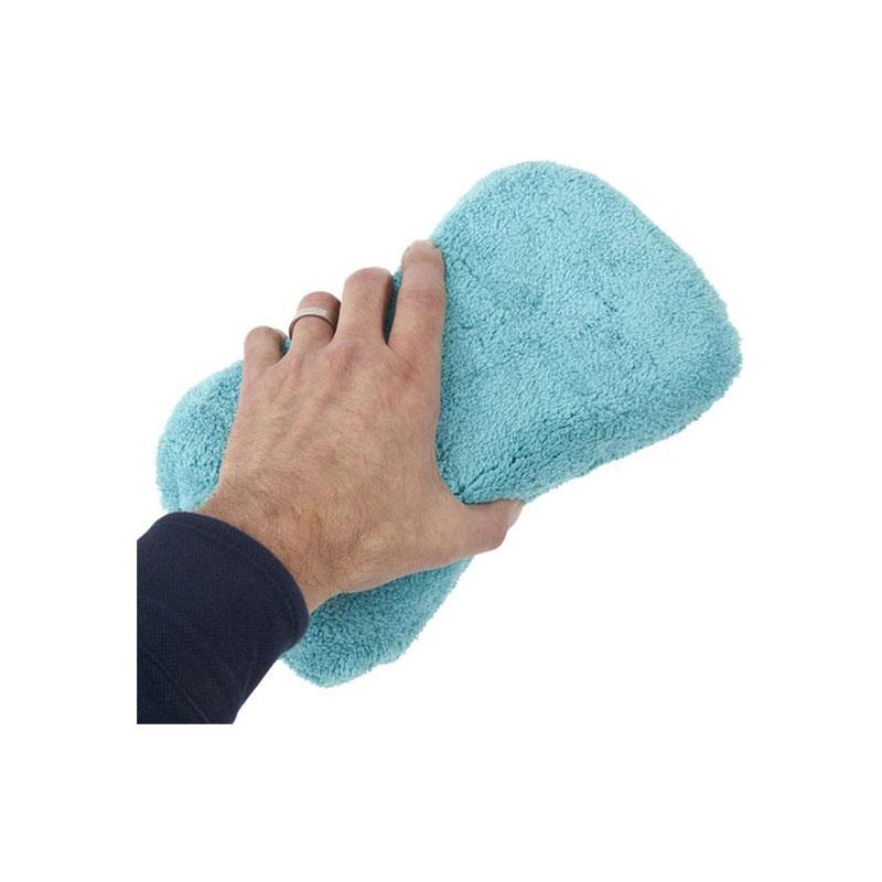 JVL Microfibre Sponge Car Care Cleaning Range Bone Shaped Sponge Turquoise