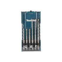 Makita Carbide Tip SDS Plus Drill Bit Set 5 6 8mm - 110mm 6 8 10 - 160mm 6 Piece In Carry case
