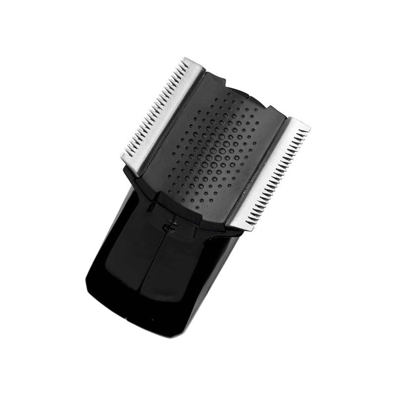 BaByliss The Crewcut DIY Self Cut Hair Clipper Self-Clipping Cordless Haircutting Tool Twin Blade System 4 Comb Guides 1–4 Grades Washable Black