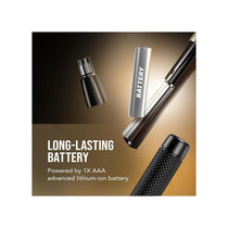 Wahl Manscaper Tactical Detail Trimmer Kit Nose Ear And Eyebrow Grooming Pen Trimmer Men's Facial Hair Removal Black