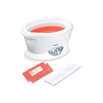 Beurer MP70 Paraffin Wax Bath For Supple And Soft Skin On Your Hands Feet And Elbows 2 x 450g of Scented Paraffin Wax And Plastic Foils White
