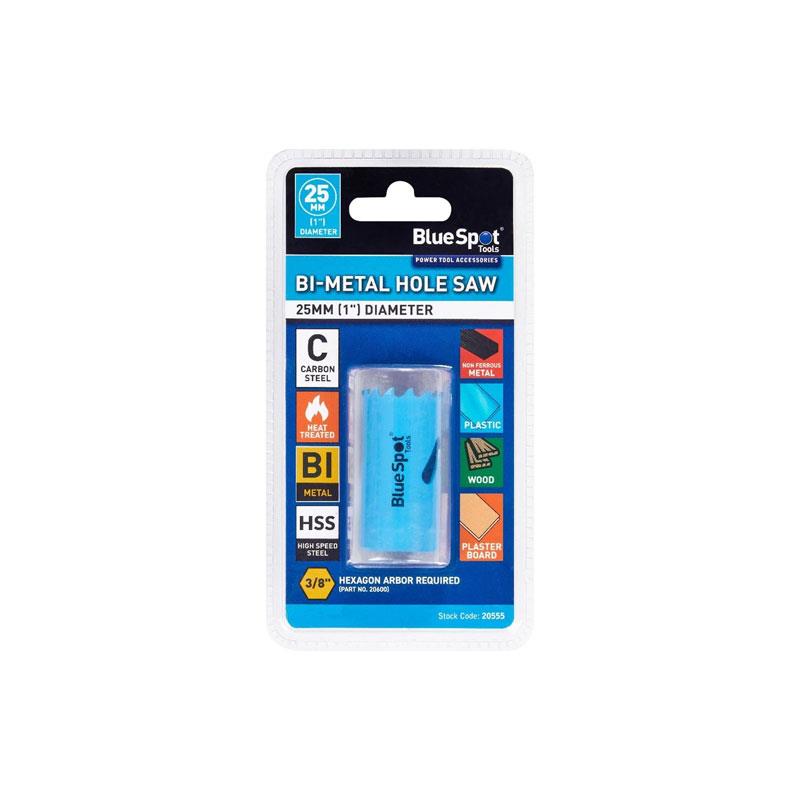 Blue Spot Tools Bi-Metal Hole Saw 25mm (1') Blue Main image