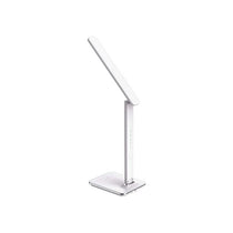 Groov-e Ares Desk LED Lamp With Wireless Charging Pad & Clock White