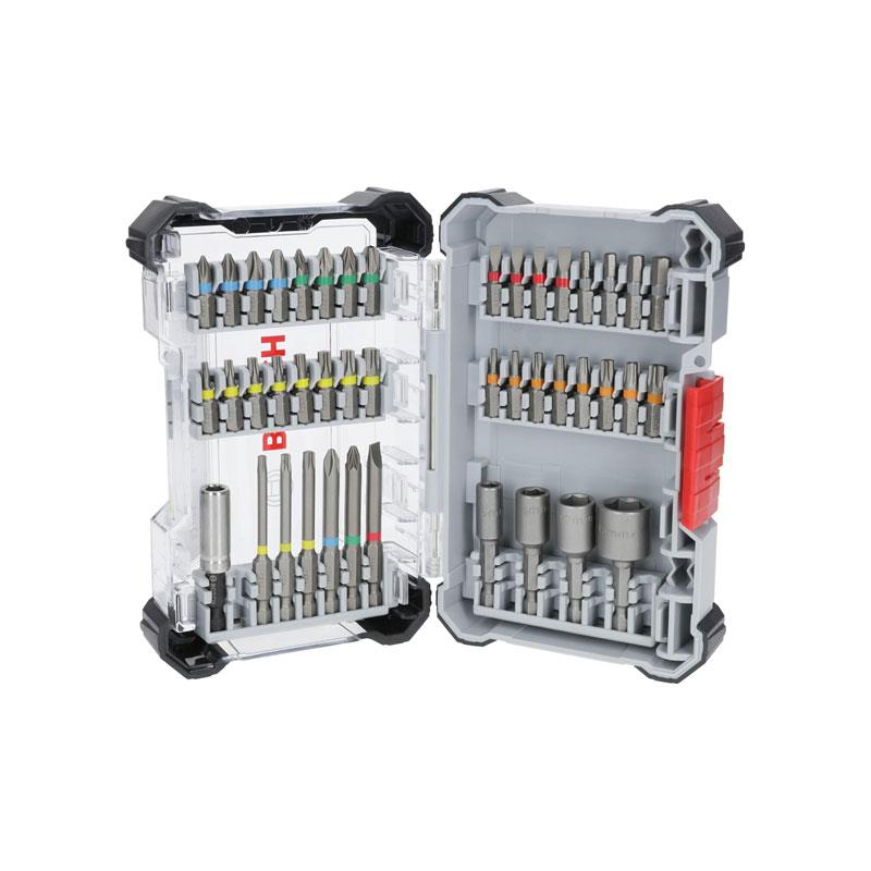 Bosch Extra Hard Screwdriver Bit Set Pick And Click Set With Cup 43 Piece