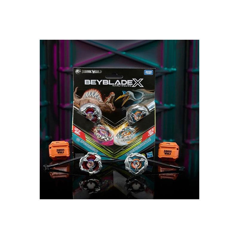 Beyblade X Jurassic World Collab Spinosaurus vs Quetzalcoatlus Multipack Set Secondary image