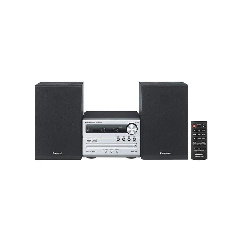 Panasonic 20W Bluetooth Micro Hi-FI CD System With FM Radio MP3 & CD Player USB Silver