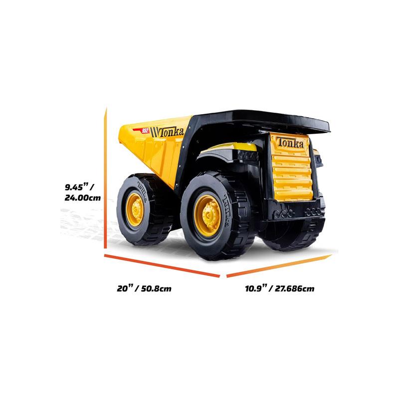 Tonka Steel Classics Toughest Mighty Dump Truck Yellow/Black