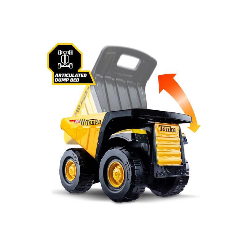 Tonka Steel Classics Toughest Mighty Dump Truck Yellow/Black