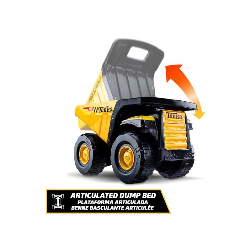 Tonka Steel Classics Toughest Mighty Dump Truck Yellow/Black