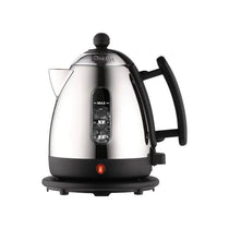 Dualit Mini Lite Electric Jug Kettle Fast Boiling Polished Stainless Steel High Gloss Finish 2000W 1 Litre Silver/Black