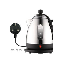Dualit Mini Lite Electric Jug Kettle Fast Boiling Polished Stainless Steel High Gloss Finish 2000W 1 Litre Silver/Black