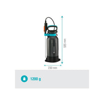 Gardena Comfort Pressure Sprayer 5 Litre Black