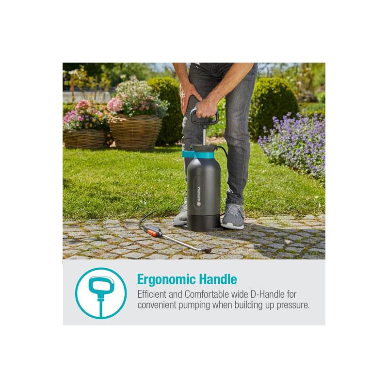 Gardena Comfort Pressure Sprayer 5 Litre Black