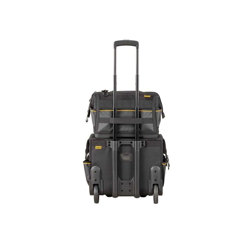 Dewalt Pro 16 Inch Open Mouth Tool Bag 19 Pockets Storage Bag Max Capacity 25 Kgs Yellow/Black