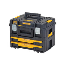 Dewalt TSTAK IP54 Combo Kit Plastic Tool Box Suitcase Black/Yellow