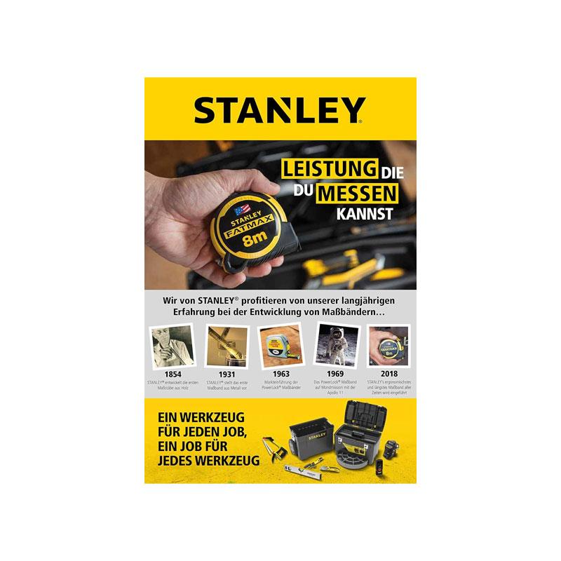 Stanley FatMax Autolock 5m Tape Measure Metric Yellow/Black