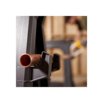Stanley Folding Workbench Saw Horses Twin Pack Ultra Cvompact Folds Flat Up To 450kg Max Load Capacity Black