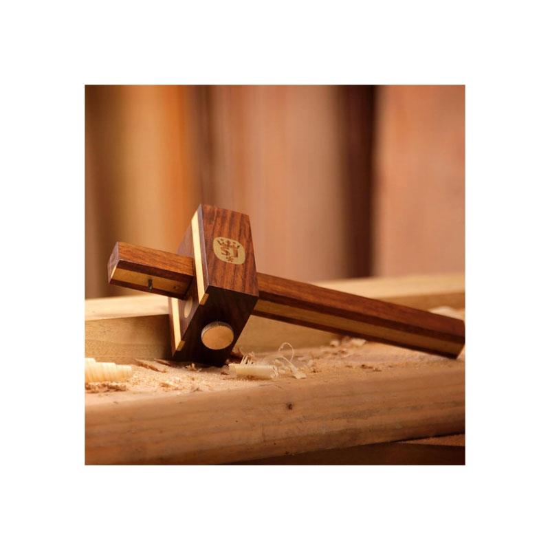 Spear & Jackson Carpenters 8 Inch Marking Gauge Brass Brown