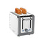 Dualit Architect 2 Slice Toaster Stainless Steel Trim Extra-Wide Slots 1200W Grey