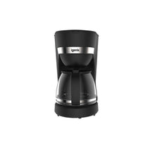 Igenix Filter Coffee Maker Coffee Machine Boil-Dry Protection Anti-Drip Keep Warm Function Plastic 750W 1.25 Litres Black