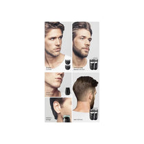 Braun Series 3 6-In-1 All-In-One Style Kit Beard Trimmer Hair Clippers And Face Grooming Kit 50min Runtime Black/Green