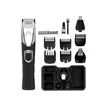 Wahl Precision 4 In 1 Multi Groomer Kit Hair Trimmer Beard And Stubble Trimmers Ear And Nose Trimmer Male Grooming Set Black/Silver