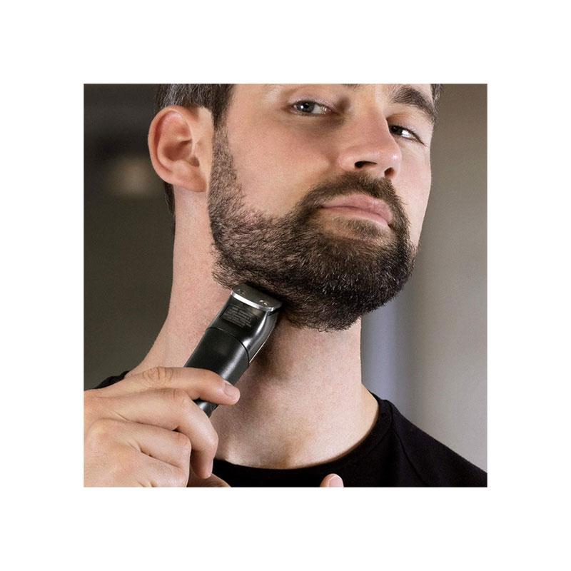 Wahl Precision 4 In 1 Multi Groomer Kit Hair Trimmer Beard And Stubble Trimmers Ear And Nose Trimmer Male Grooming Set Black/Silver