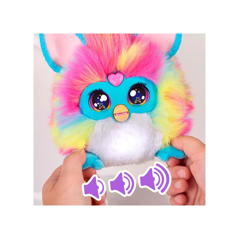 Furby DJ Furby Rainbow Interactive Plush Toy Music Lights & Games 5 Modes 1000+ Play Combos Speaks English & Furbish Toys