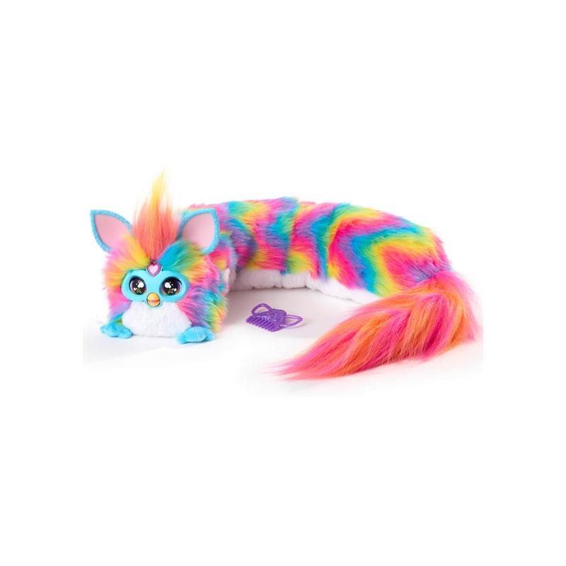 Furby DJ Furby Rainbow Interactive Plush Toy Music Lights & Games 5 Modes 1000+ Play Combos Speaks English & Furbish Toys