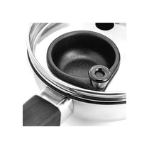 Judge Essentials Two Cup Egg Poacher Frying Pan 16cm Vented Glass Lid Stay-Cool Handle Stainless Steel Silver