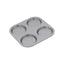 Judge Non-Stick Yorkshire Pudding Tin With 4 Cups 23cm x 23cm x 1.5cm Grey