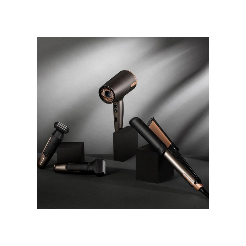 Remington One Straight And Curl Styler Hair Straightener And Curling Wand Heats Up In 20 Seconds 5 Settings 150-230°C Grey