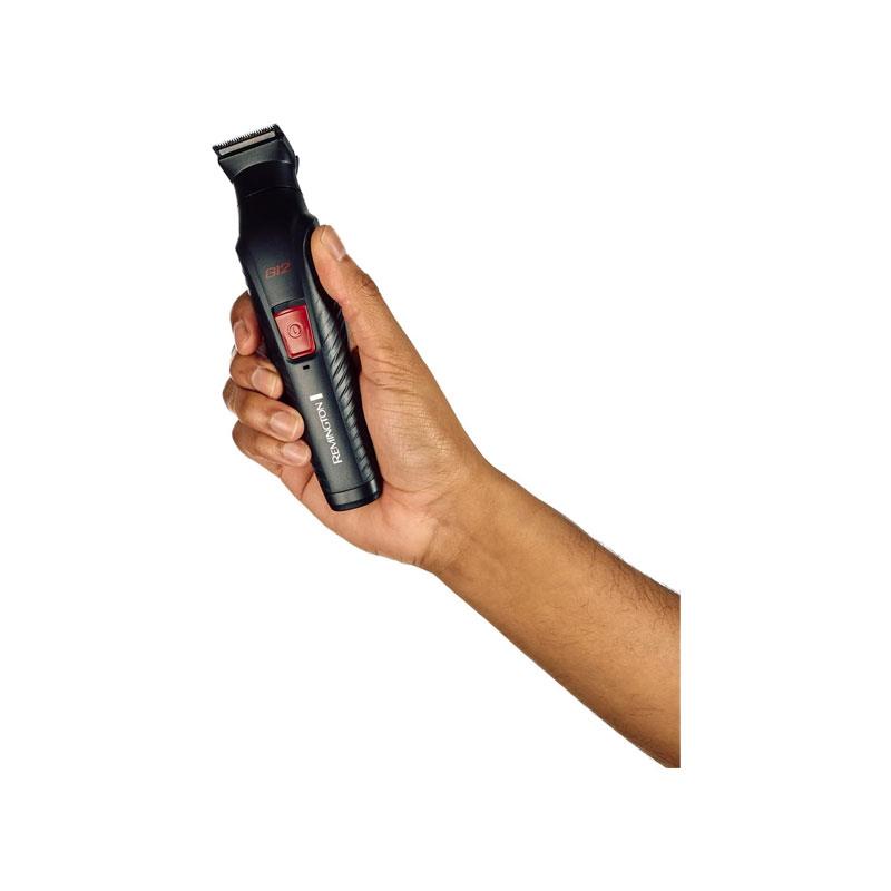Remington 12-In-1 All-in-One Trimmer Multi-Grooming Kit Metallic Silver