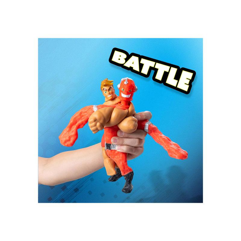 Basic Fun Stretch Armstrong Core Figure 7 Inch Classic Stretchable Toy Flexible Durable Hero Figure Ages 5+ Multicolour