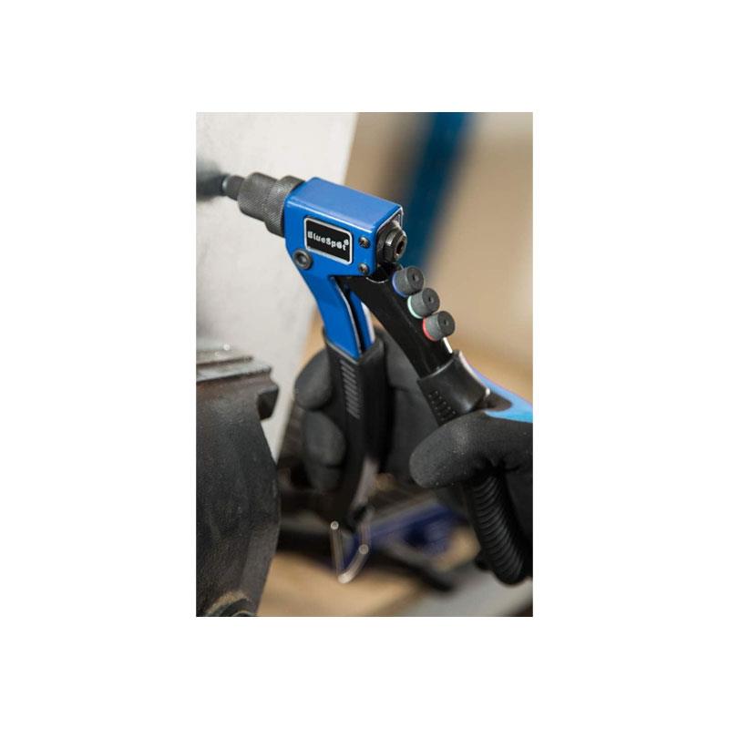Blue Spot Tools Compact Heavy Duty Riveter 200mm (8') Blue