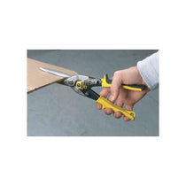 Stanley FatMax Straight Cut Aviation Snips And Holster 250mm (10In) Black/Yellow