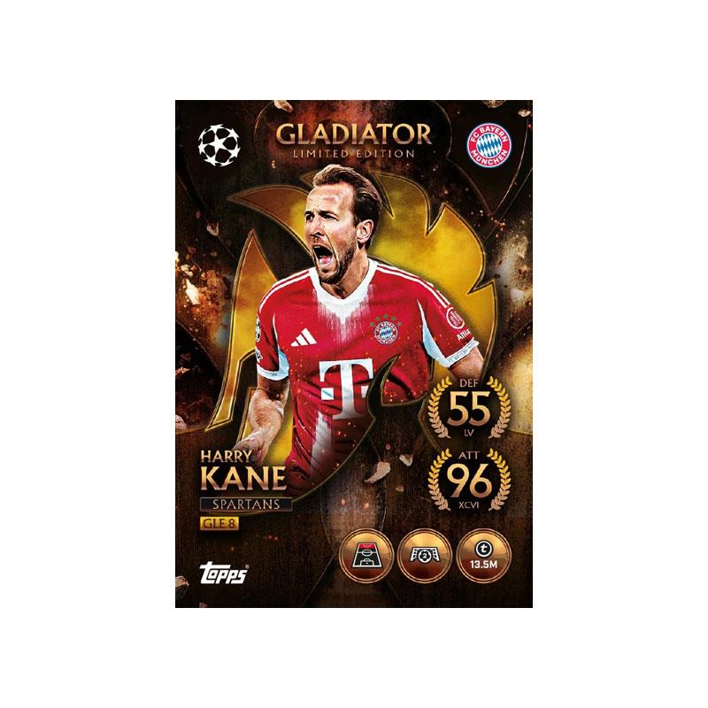 Topps UCC Match Attax 2025/26 Spartans Mega Tin 45 Match Attax Cards Plus 3 Exclusive Gladiators LE Cards Trading Cards Game