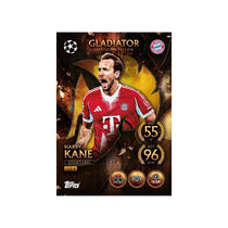 Topps UCC Match Attax 2025/26 Spartans Mega Tin 45 Match Attax Cards Plus 3 Exclusive Gladiators LE Cards Trading Cards Game