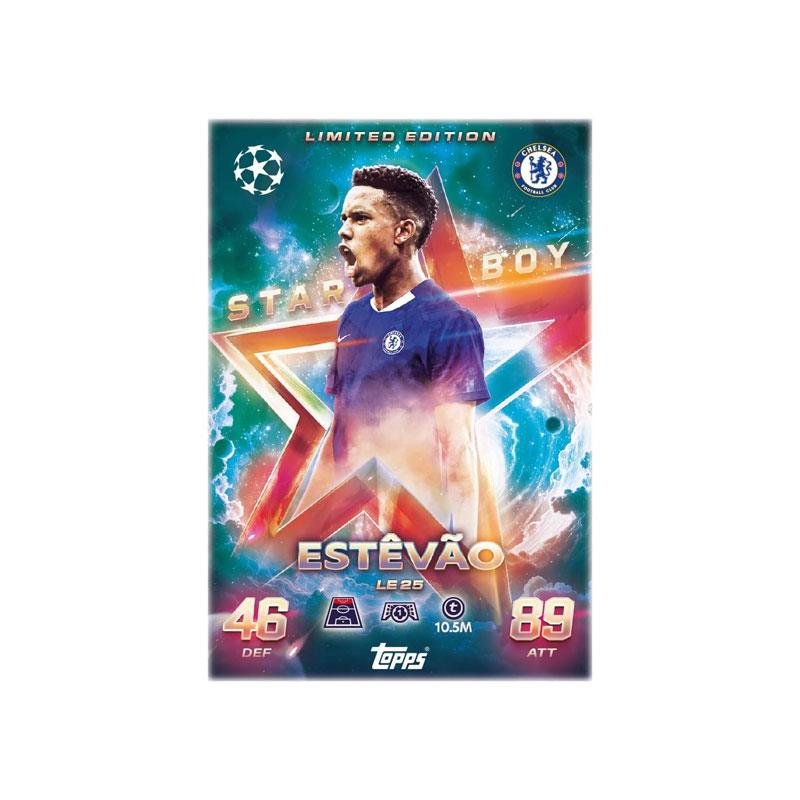 Topps UCC Match Attax 2025/26 Warriors Mega Tin 45 Match Attax Cards Plus 3 Exclusive Gladiators LE Cards Trading Cards Game