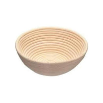 KitchenCraft Home Made Banneton Bread Basket/Proving Basket Round Rattan 22cm Wood
