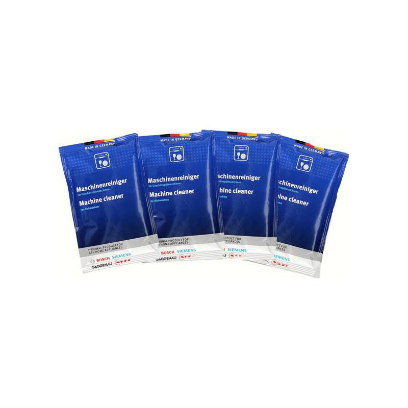 Bosch Dishwasher Cleaner 4 Bags Packs 45 Grams Each